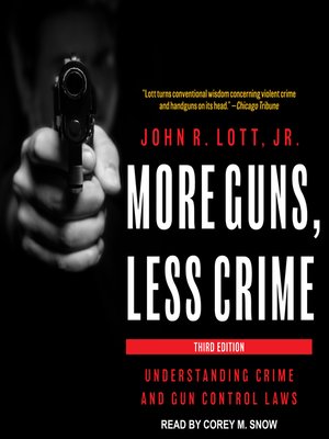 cover image of More Guns, Less Crime